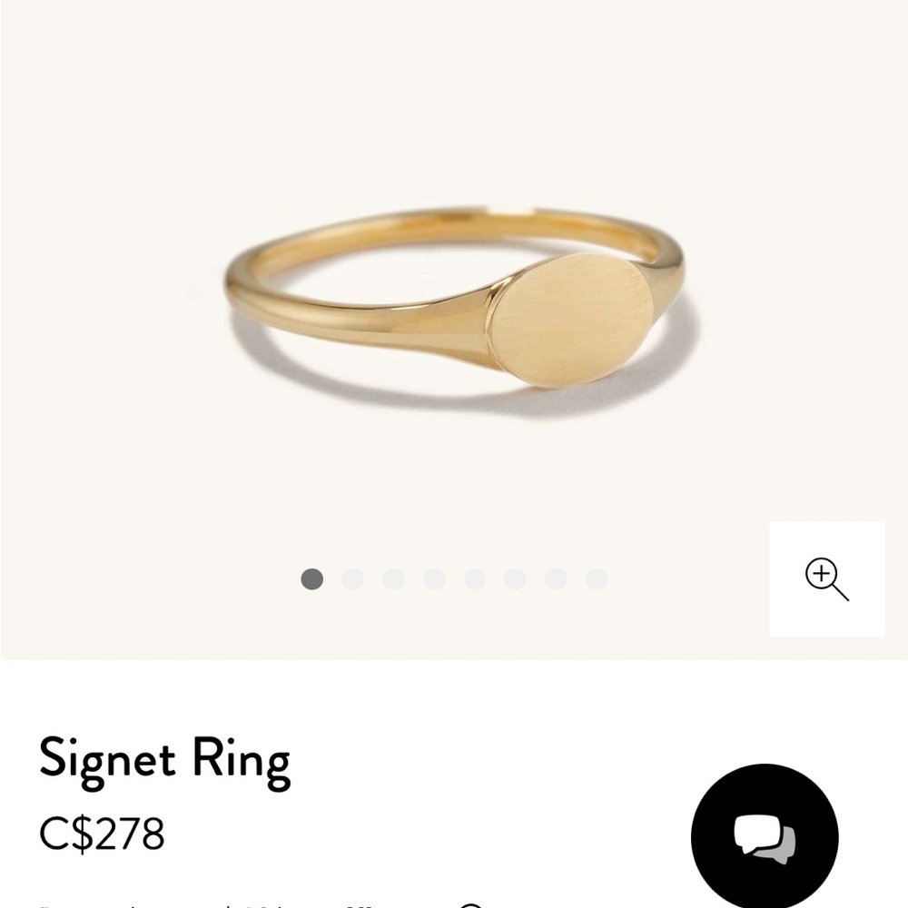 Mejuri Signet Ring